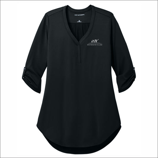 Westminster Village Ladies City Stretch 3/4 Sleeve Tunic
