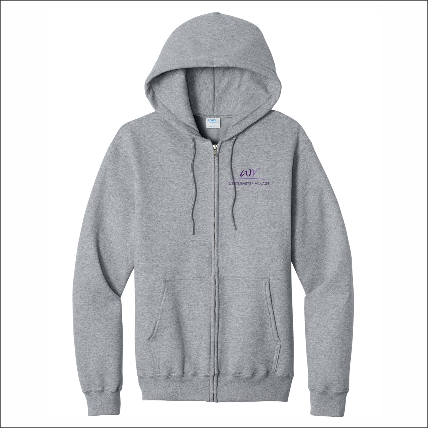 Westminster Village Full-Zip Hooded Sweatshirt
