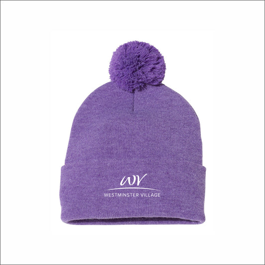 Westminster Village Knit Pom Beanie