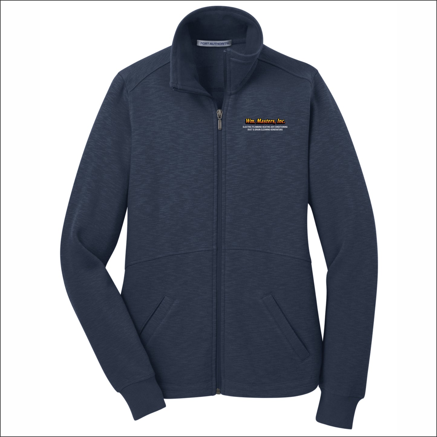 Wm. Masters Ladies Slub Fleece Full-Zip Jacket