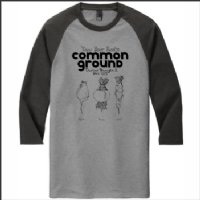 Common Ground Grocery Tri-Blend 3/4 Sleeve Raglan Tee