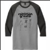 Common Ground Grocery Tri-Blend 3/4 Sleeve Raglan Tee