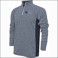 Ideal Dry-Tek Heathered 1/4 Zip