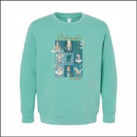 USA Ballet Nutcracker Youth Fleece Crewneck Sweatshirt