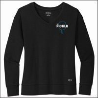 Picklr Ladies Long Sleeve V-Neck