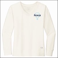 Picklr Ladies Long Sleeve V-Neck